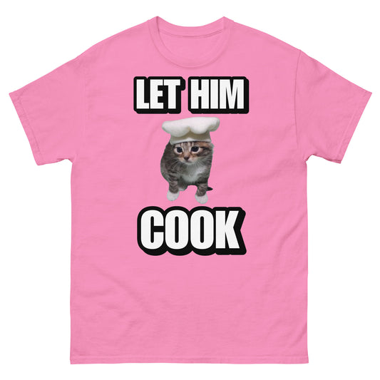 Let him cook kitty Cringey Tee