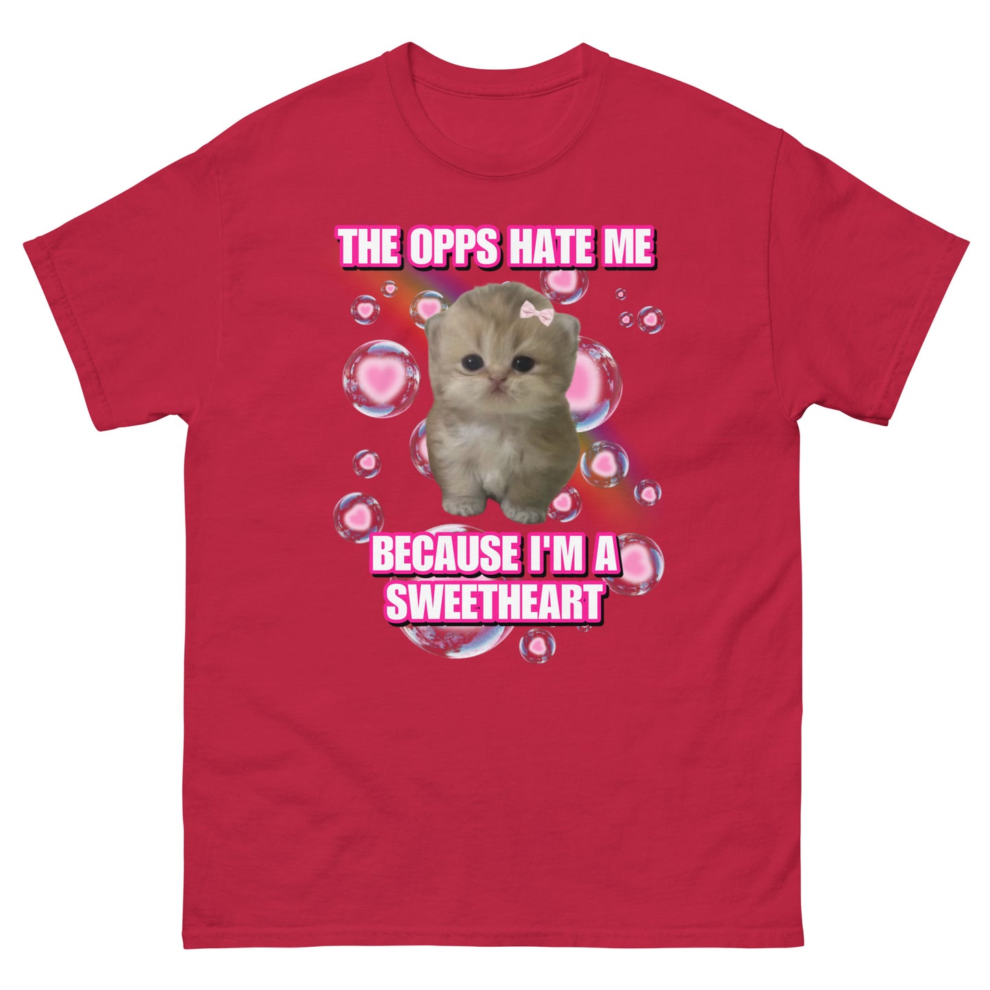 the opps hate me cuz im a sweetheart Cringey Tee