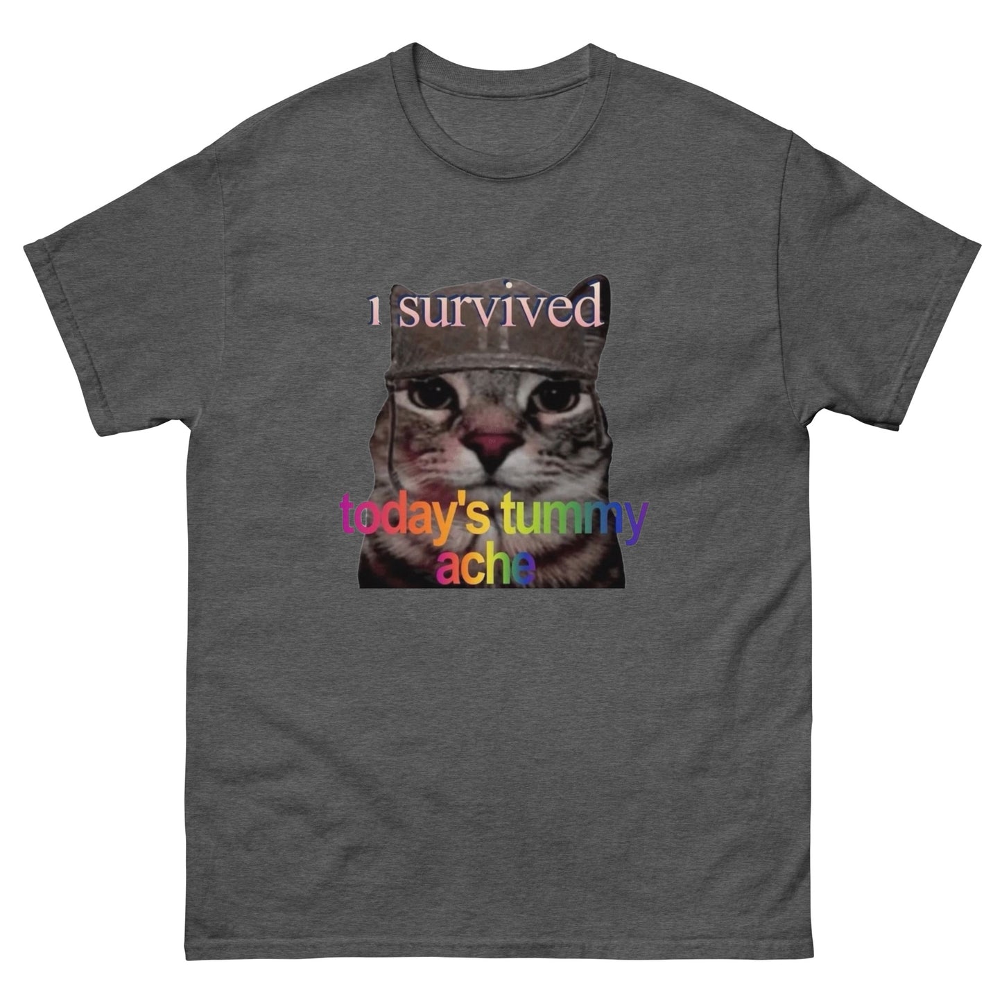 i survived todays tummyache Cringey Tee