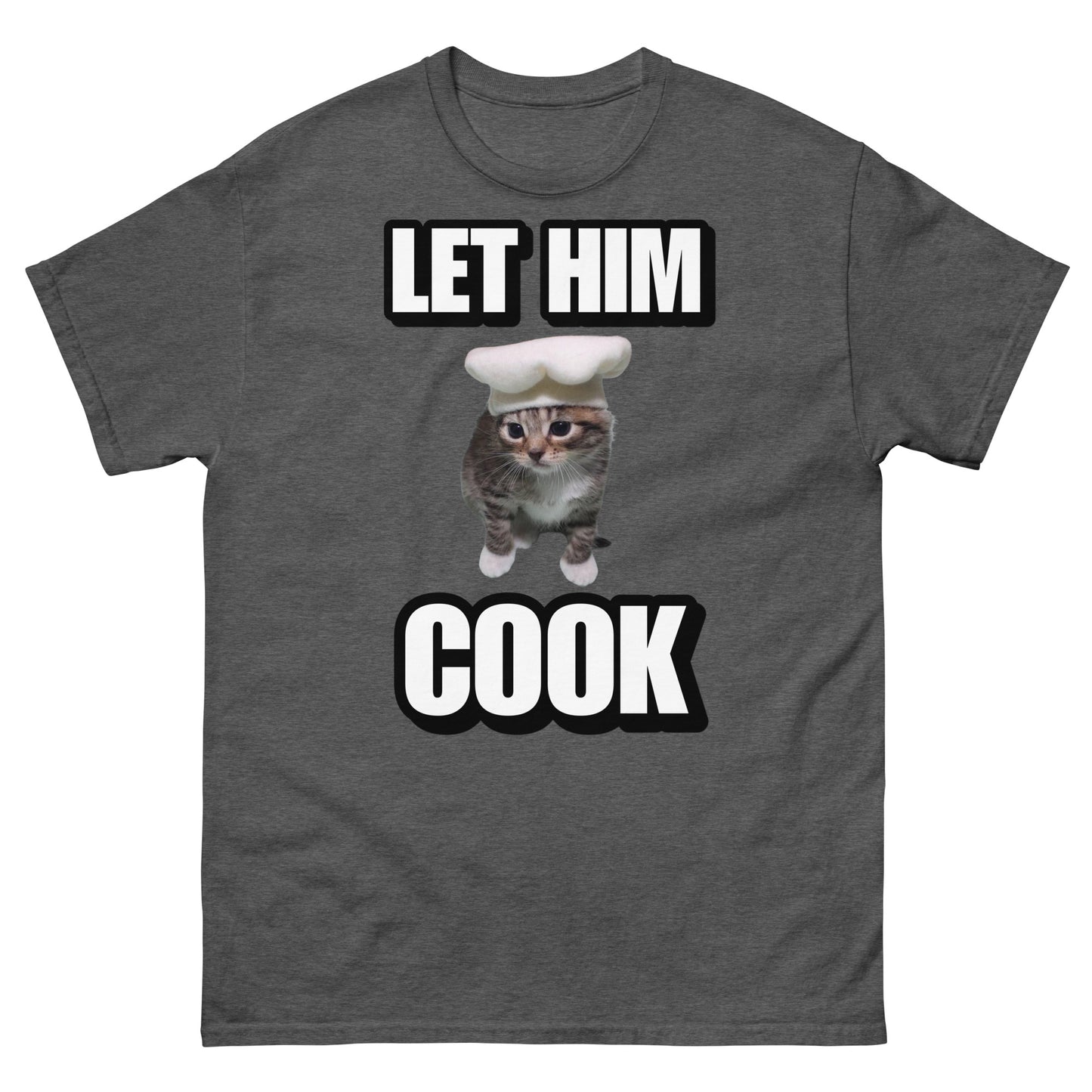 Let him cook kitty Cringey Tee