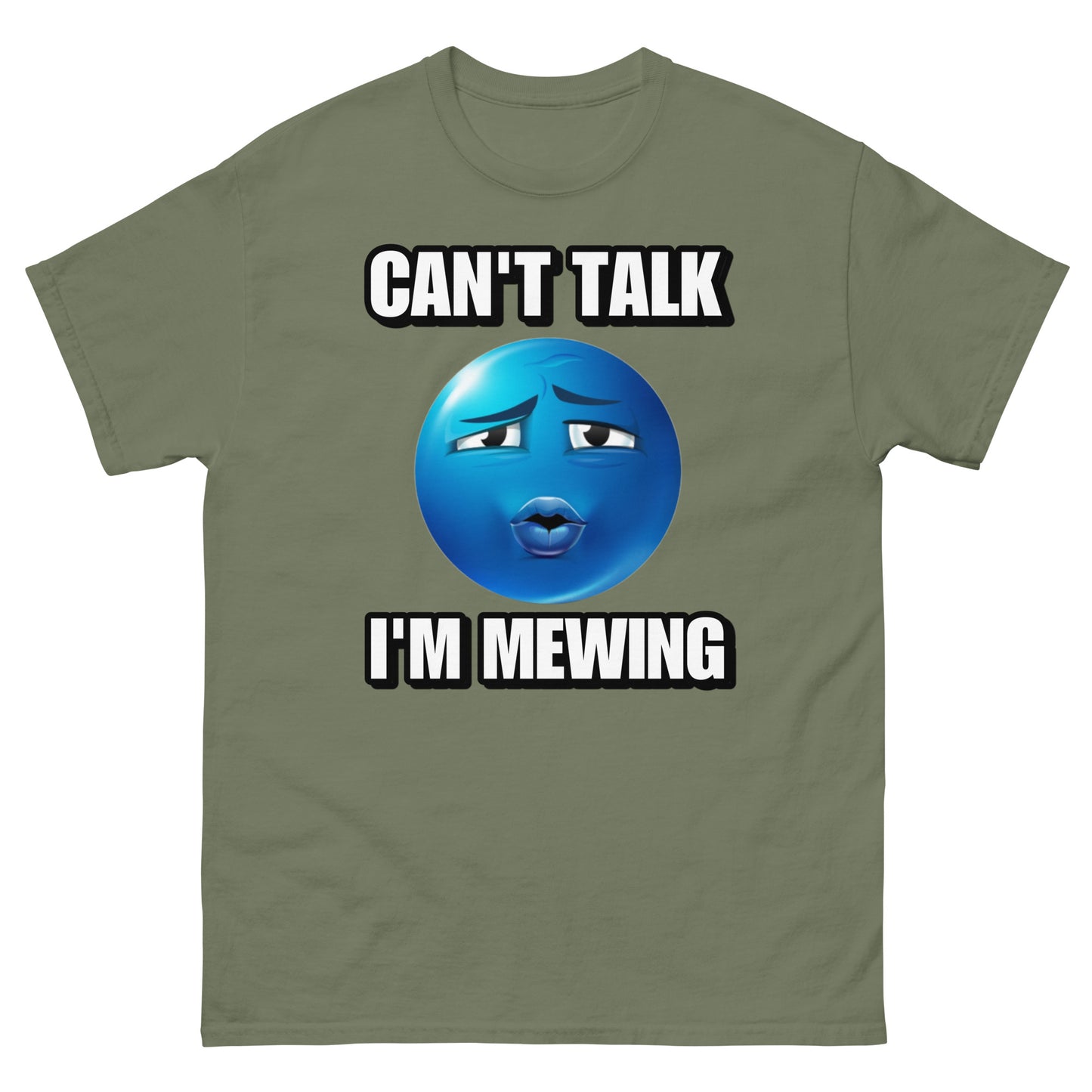 Can’t Talk I’m Mewing Cringey Tee