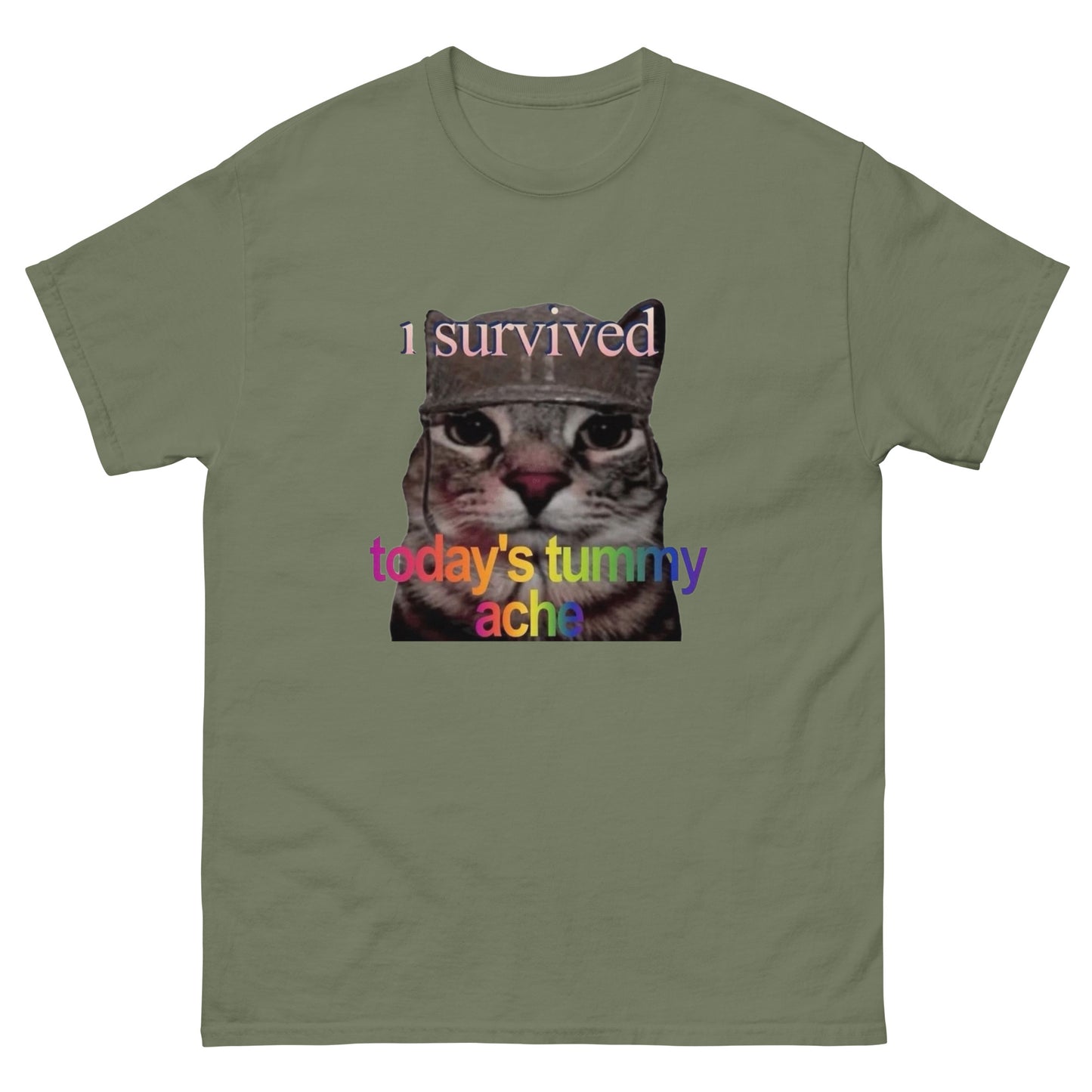 i survived todays tummyache Cringey Tee