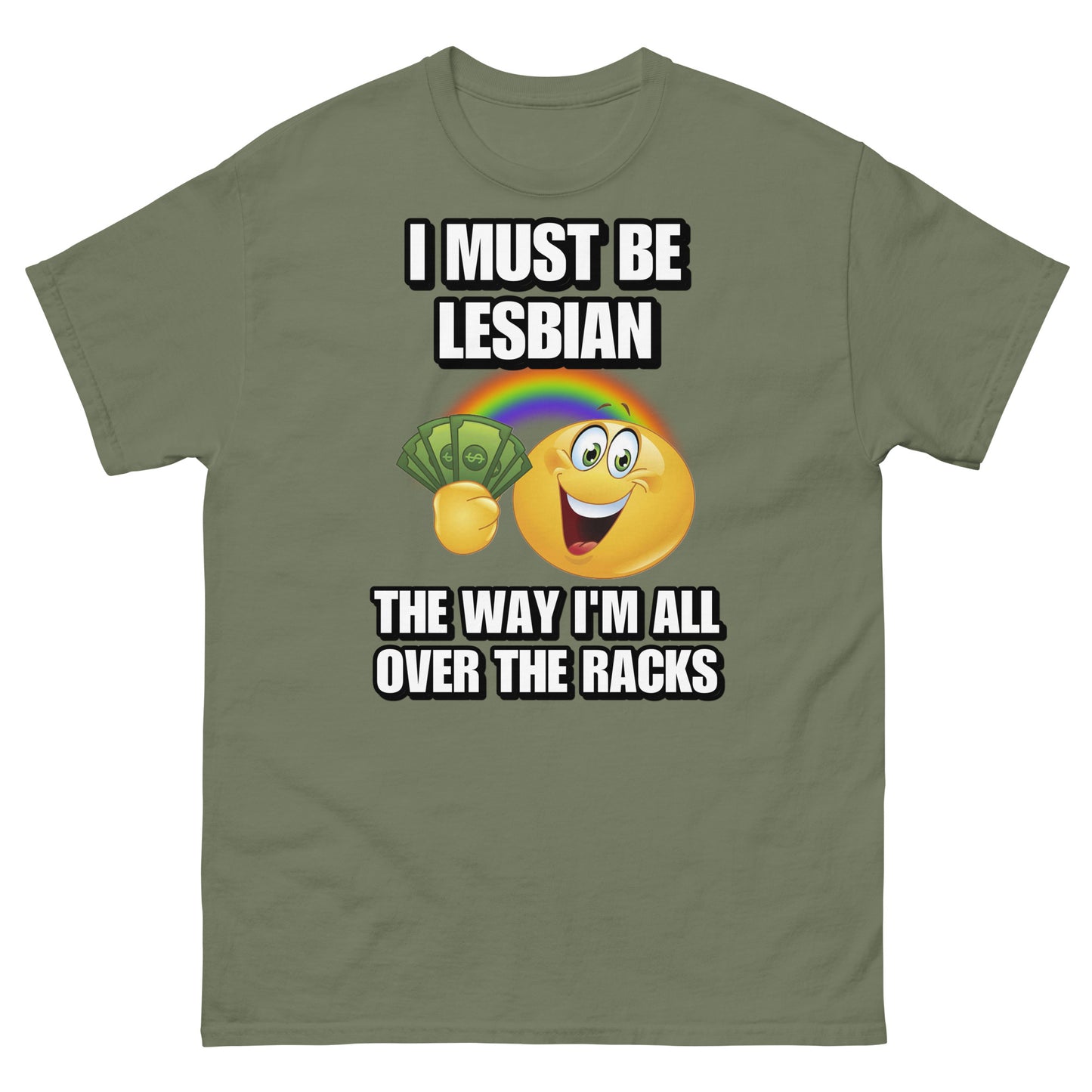 I must be lesbian Cringey Tee