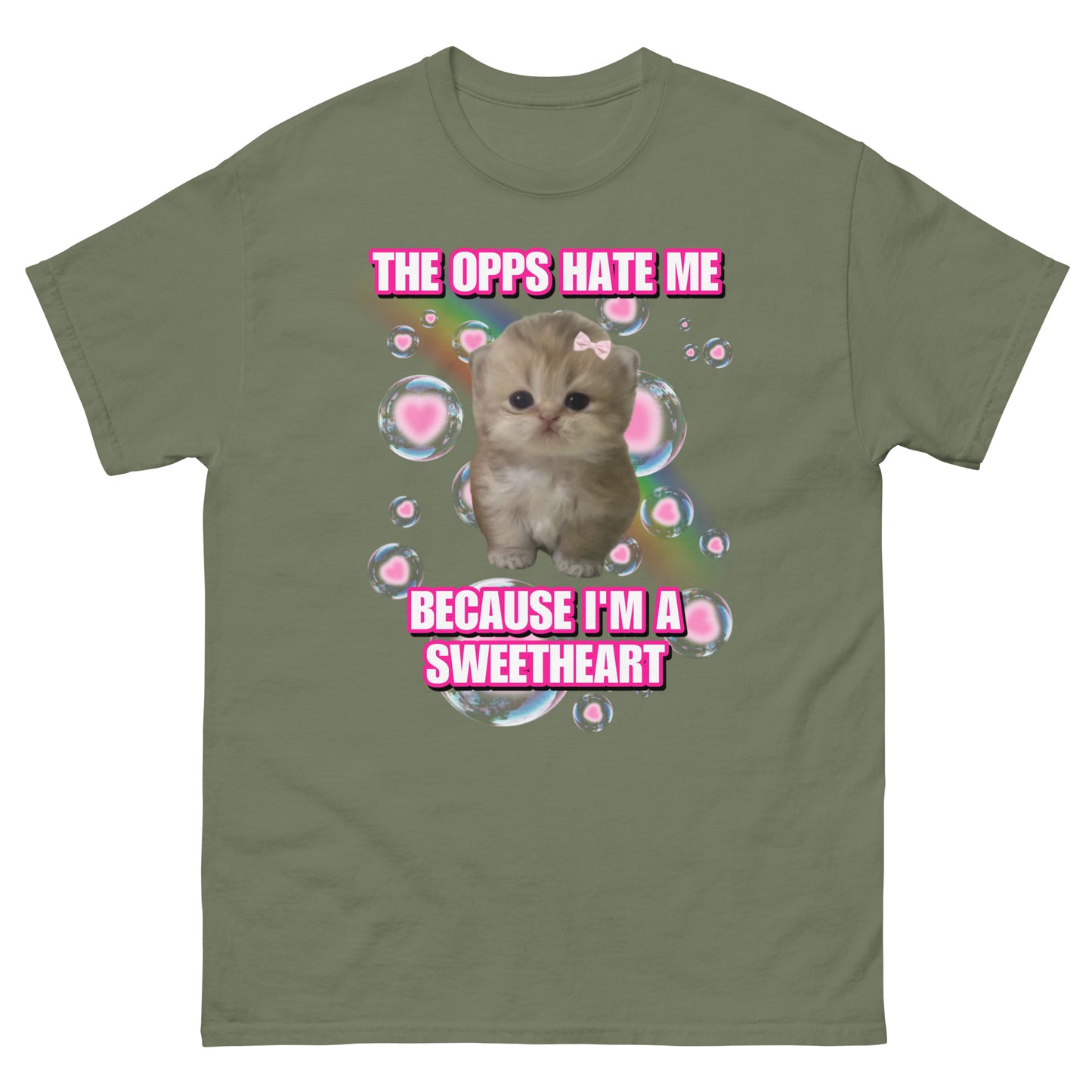 the opps hate me cuz im a sweetheart Cringey Tee