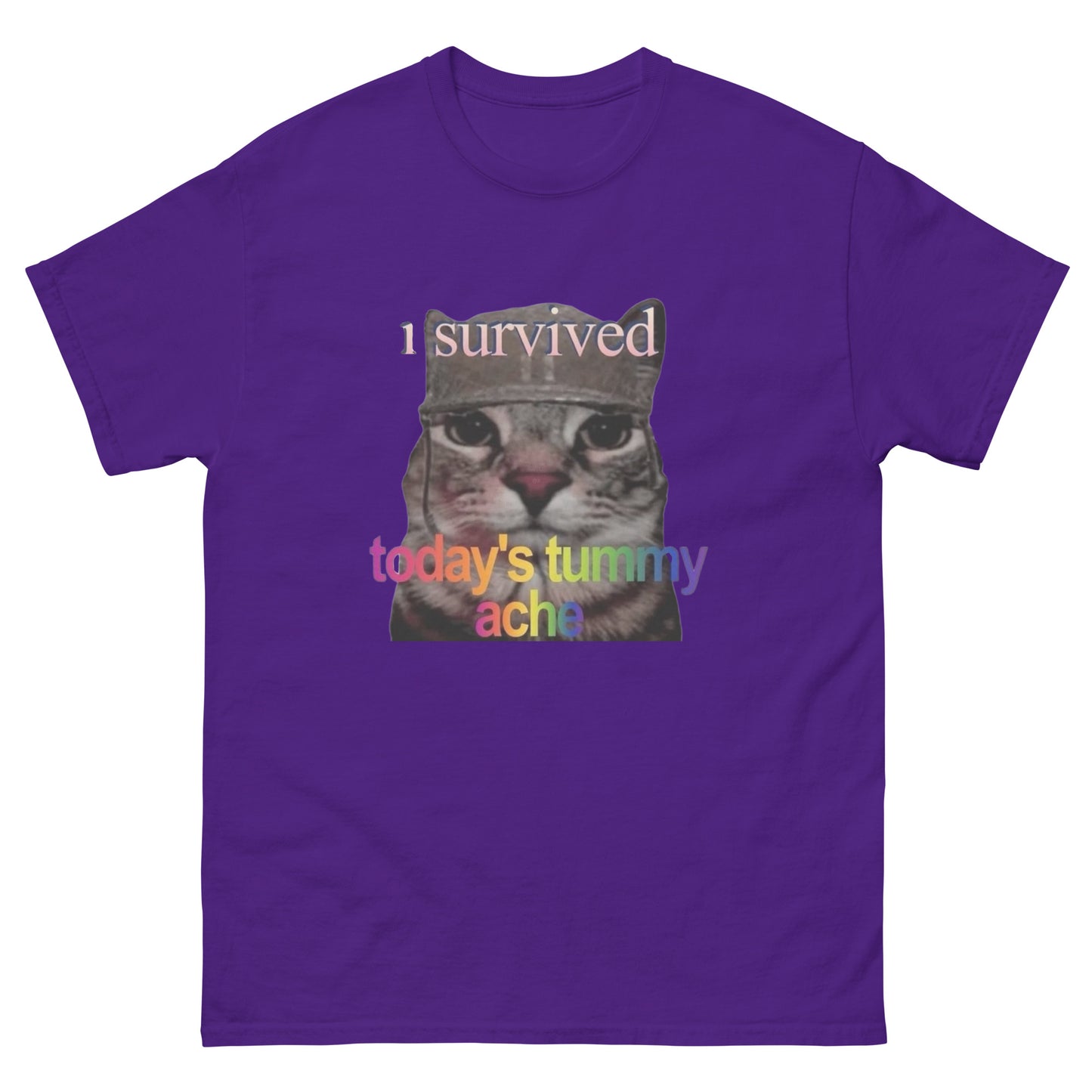 i survived todays tummyache Cringey Tee