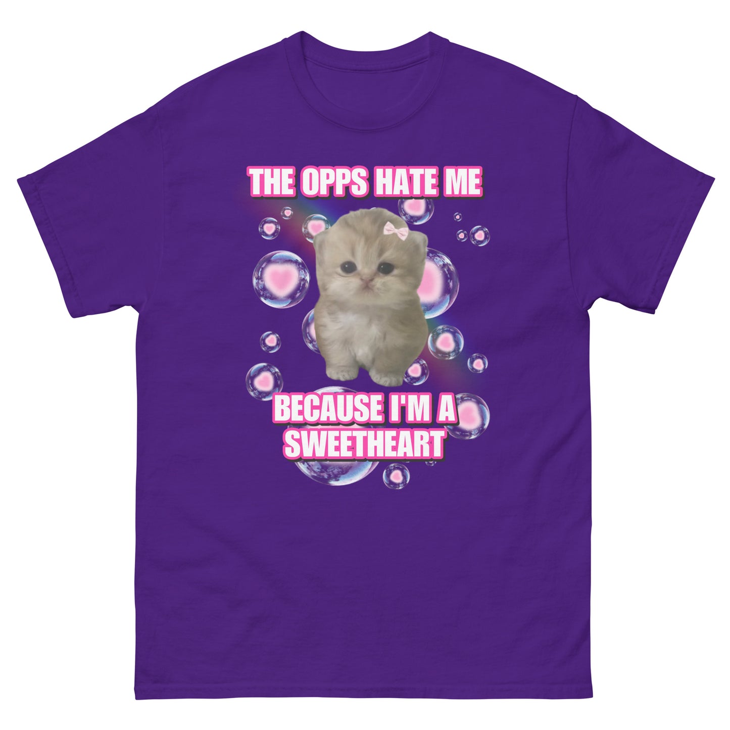 the opps hate me cuz im a sweetheart Cringey Tee