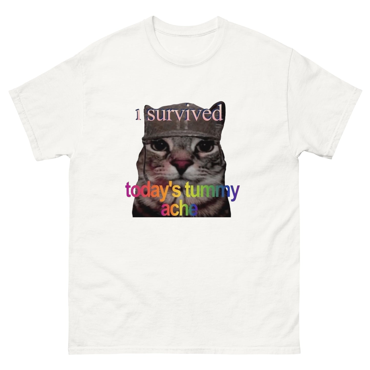 i survived todays tummyache Cringey Tee