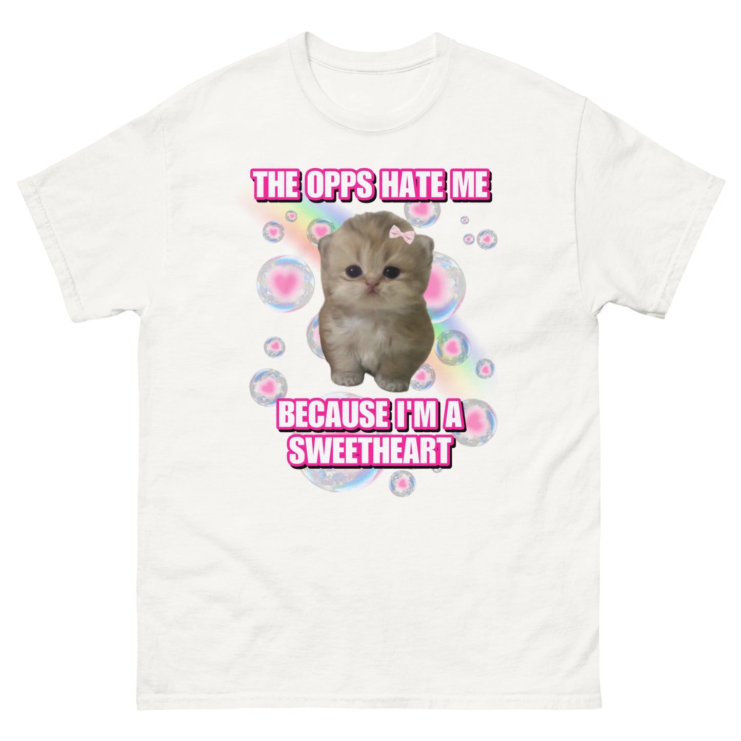 the opps hate me cuz im a sweetheart Cringey Tee