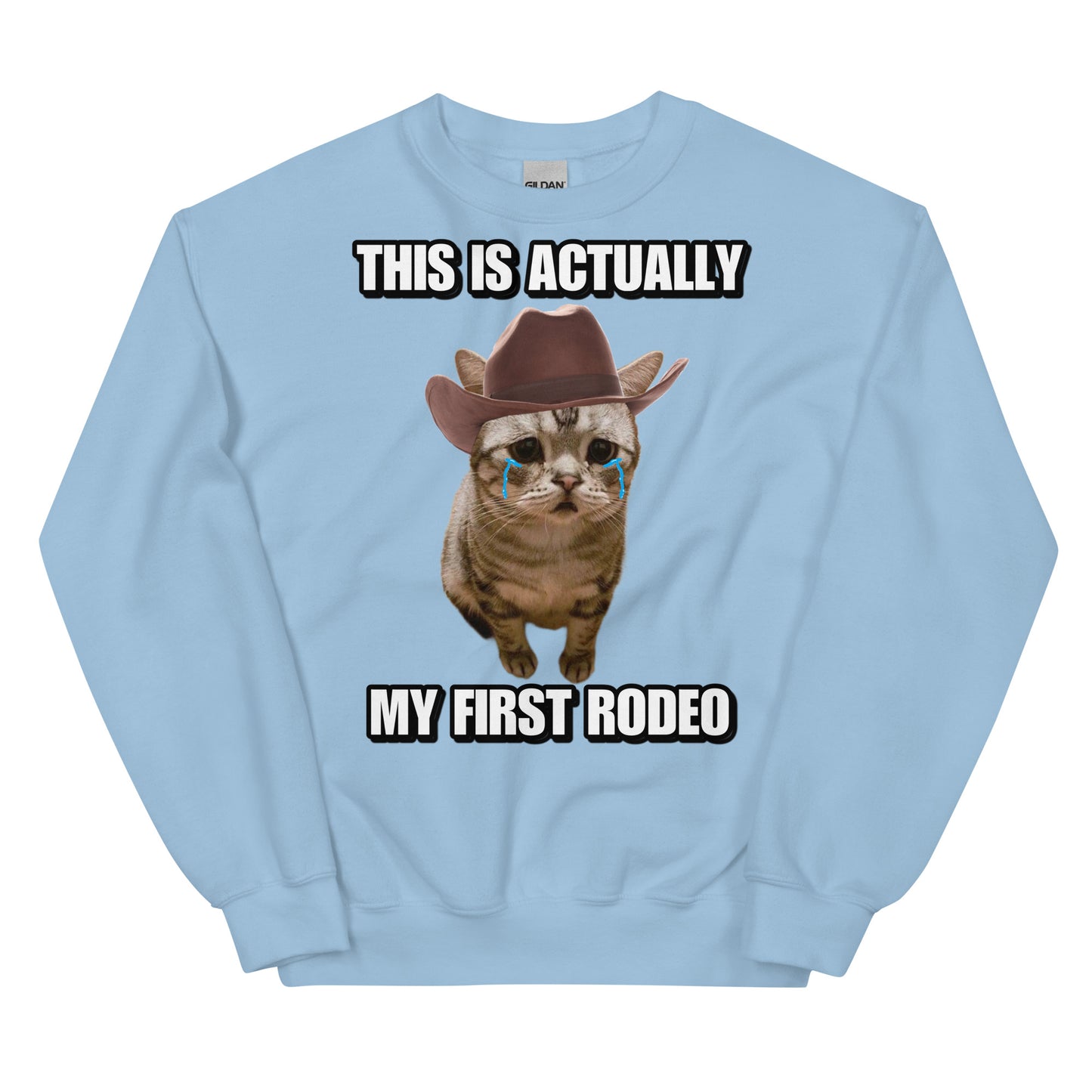 Actually this is my First Rodeo Sweatshirt