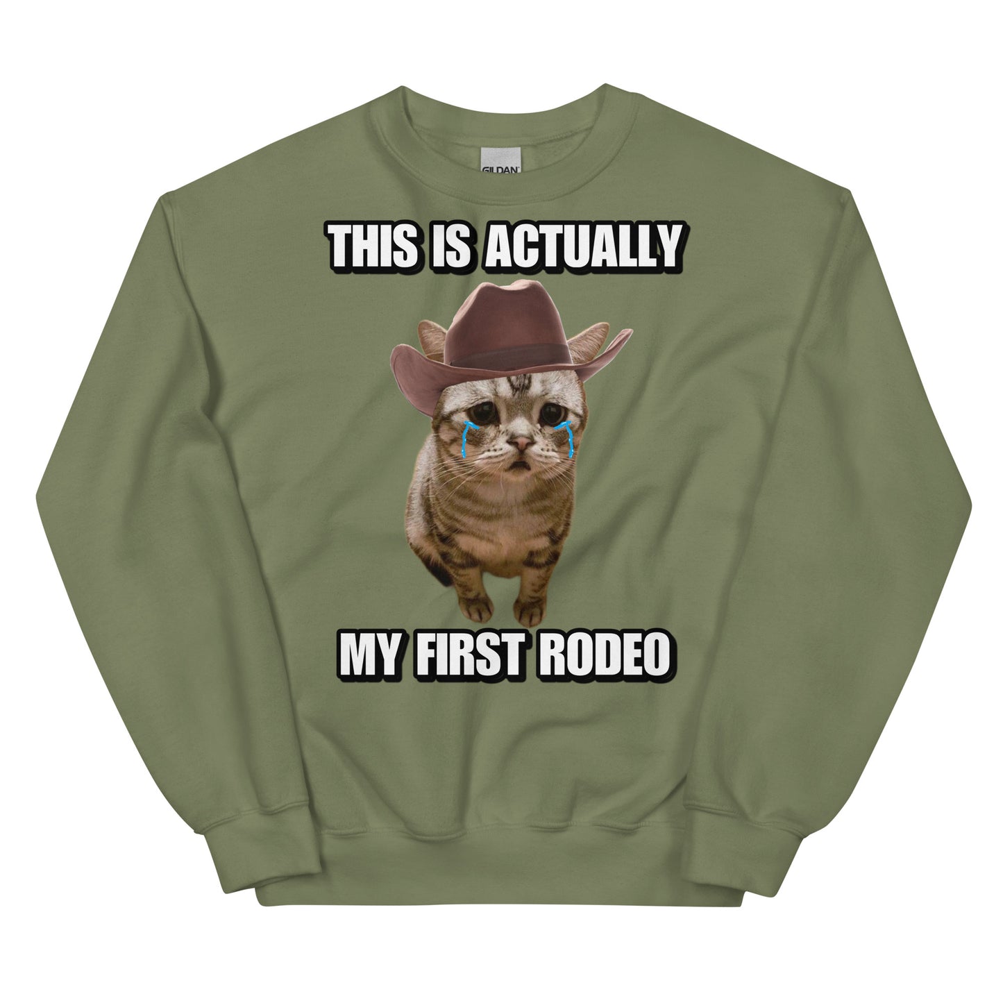 Actually this is my First Rodeo Sweatshirt