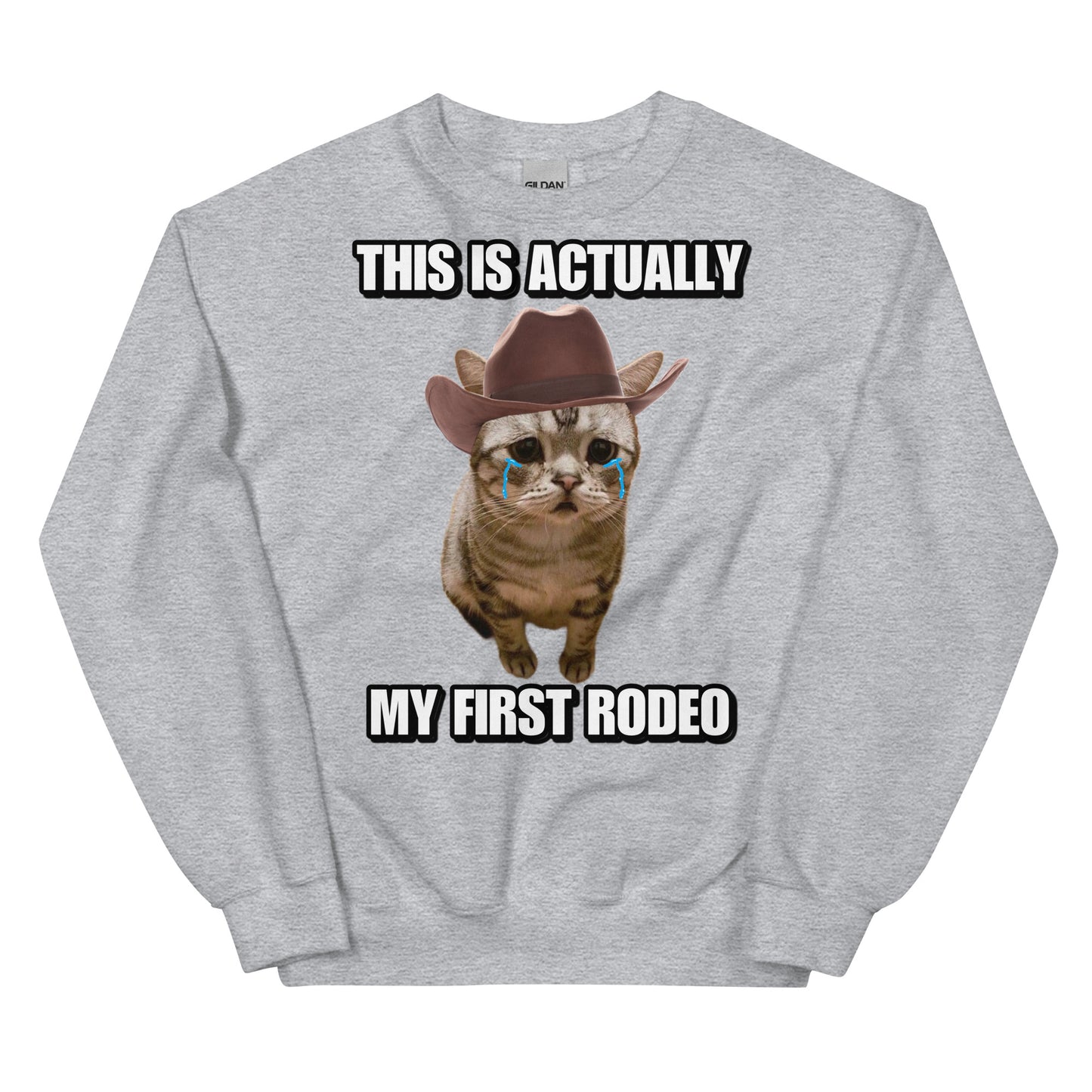 Actually this is my First Rodeo Sweatshirt