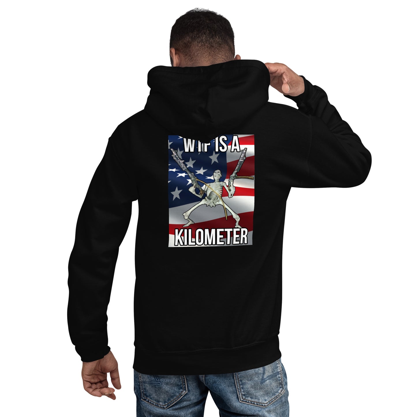 WTF is a Kilometer Hoodie BACK PRINT