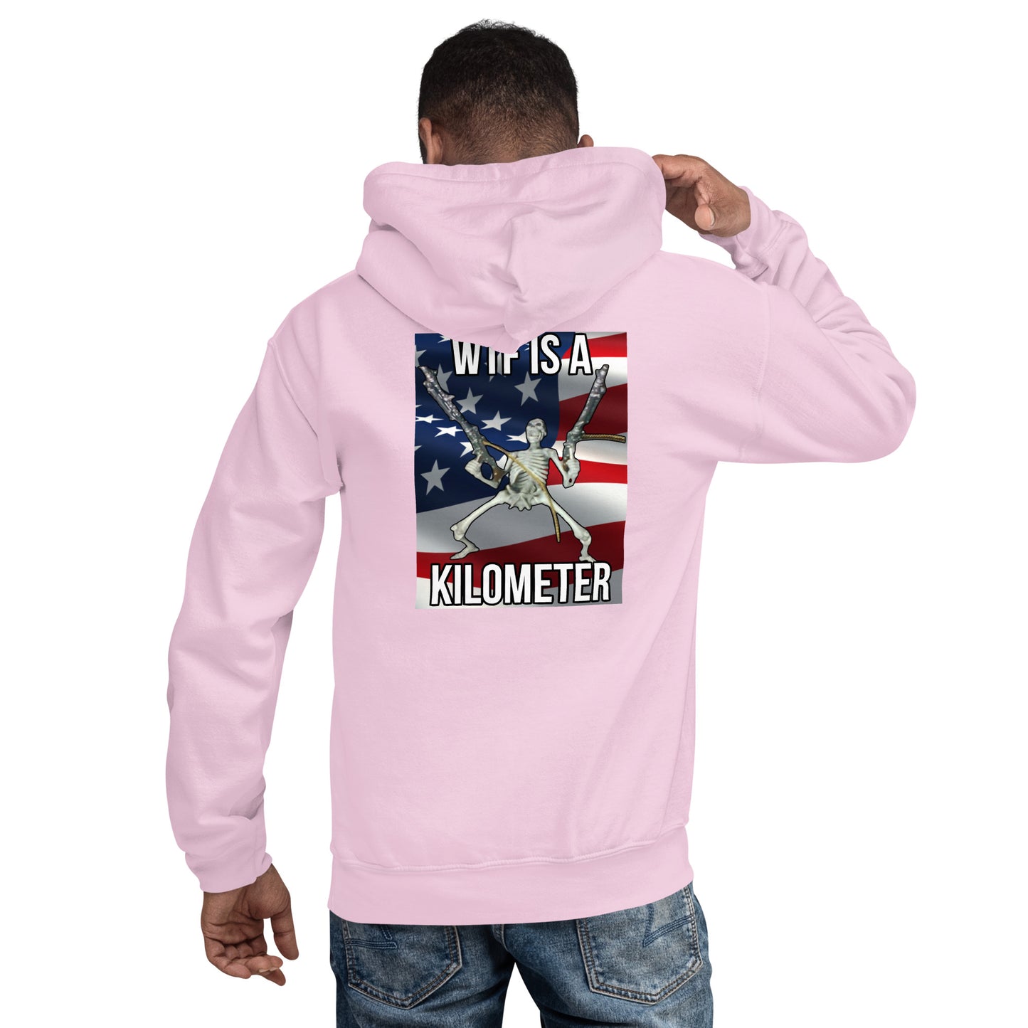 WTF is a Kilometer Hoodie BACK PRINT