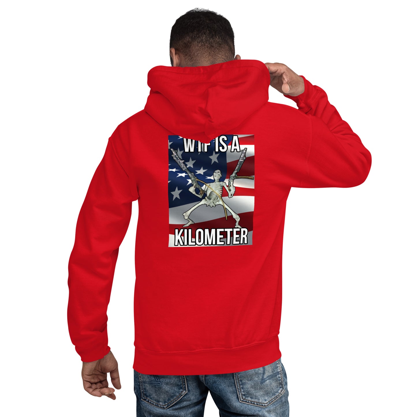 WTF is a Kilometer Hoodie BACK PRINT