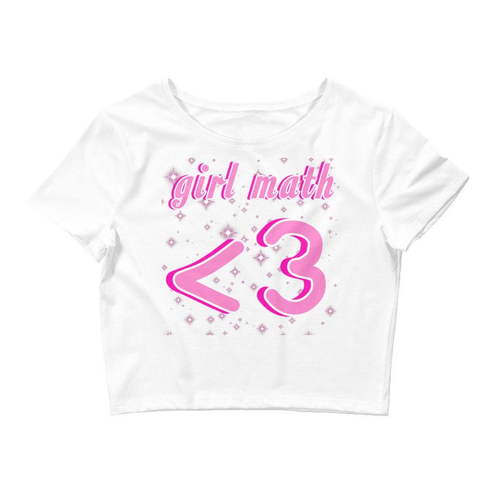 girl math cringey baby tee