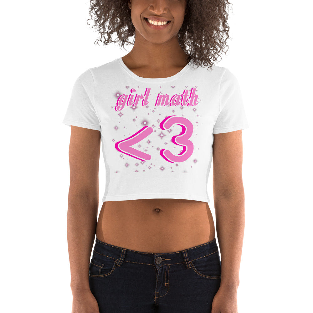 girl math cringey baby tee