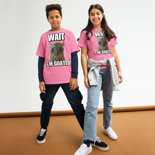 Wait I'm Goated Cringey Tee (CHILD SIZES)