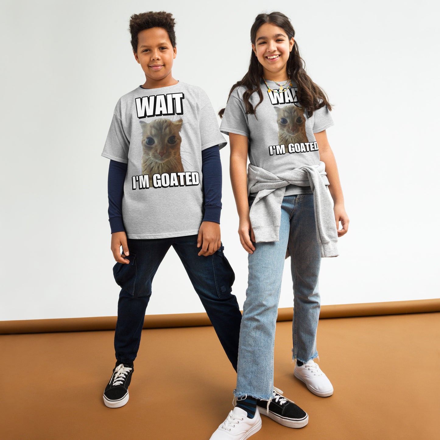 Wait I'm Goated Cringey Tee (CHILD SIZES)