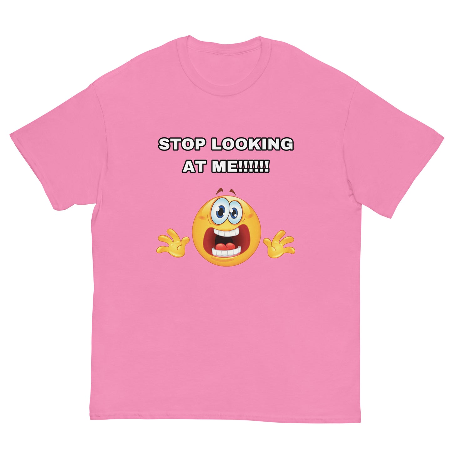 STOP LOOKING AT ME Cringey Tee