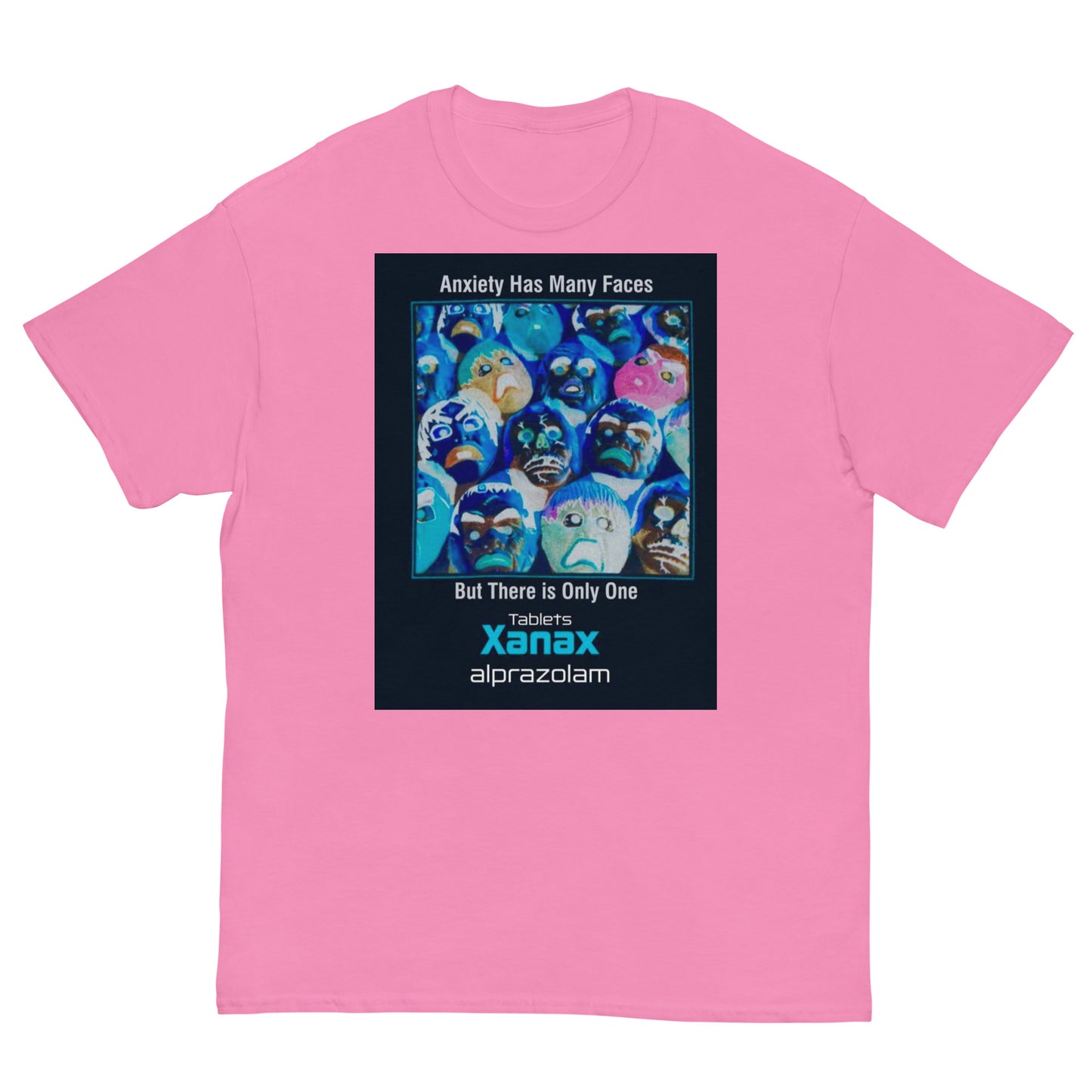 Anxiety has Many Faces Cringey Tee