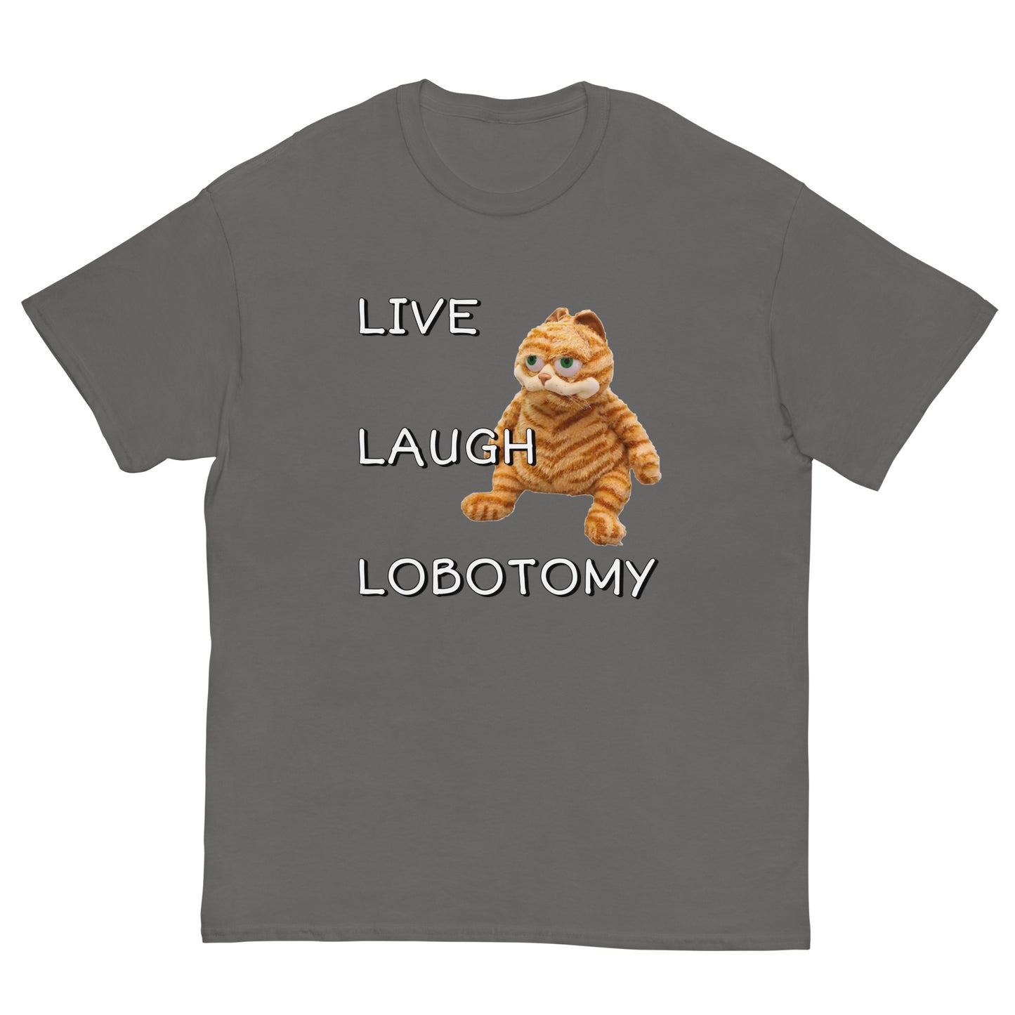 Cringey Live Laugh Lobotomy Tee