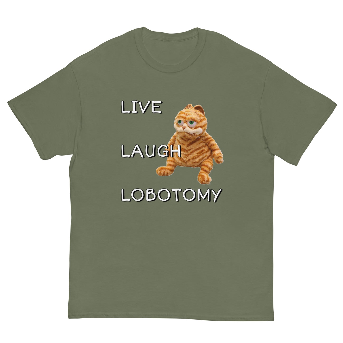 Cringey Live Laugh Lobotomy Tee