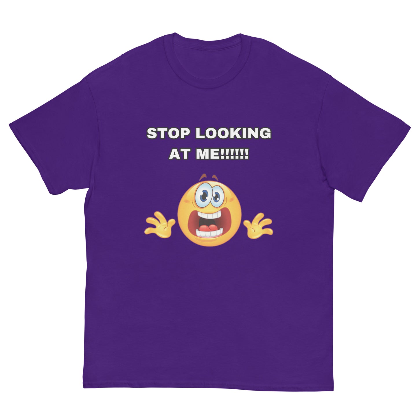 STOP LOOKING AT ME Cringey Tee