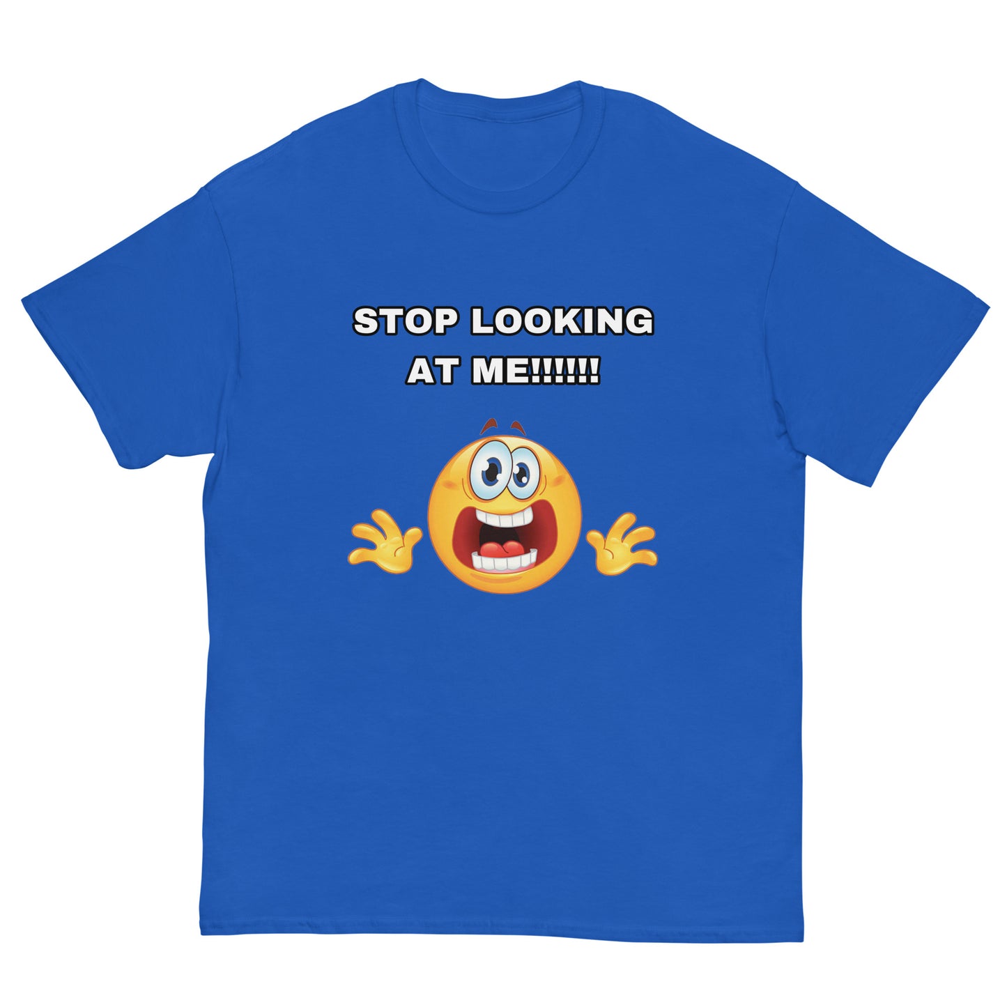 STOP LOOKING AT ME Cringey Tee