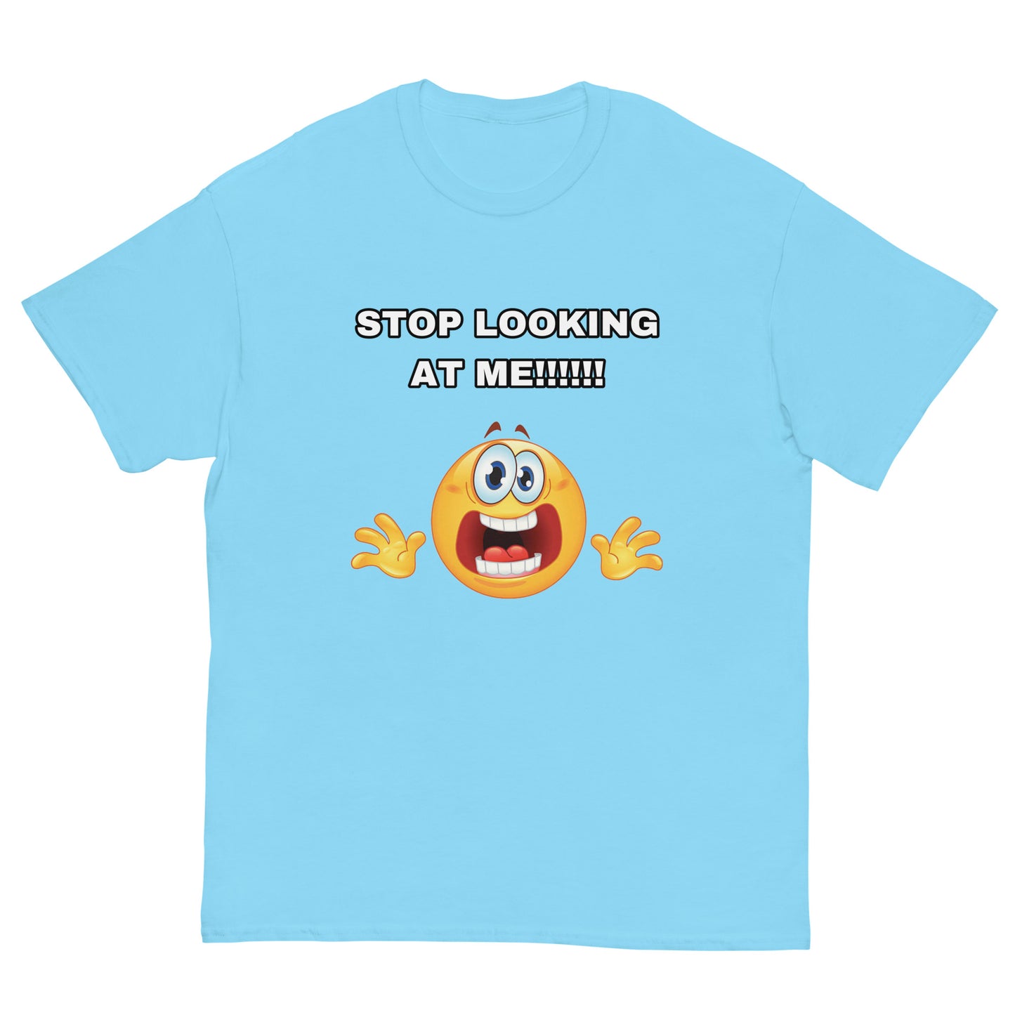 STOP LOOKING AT ME Cringey Tee