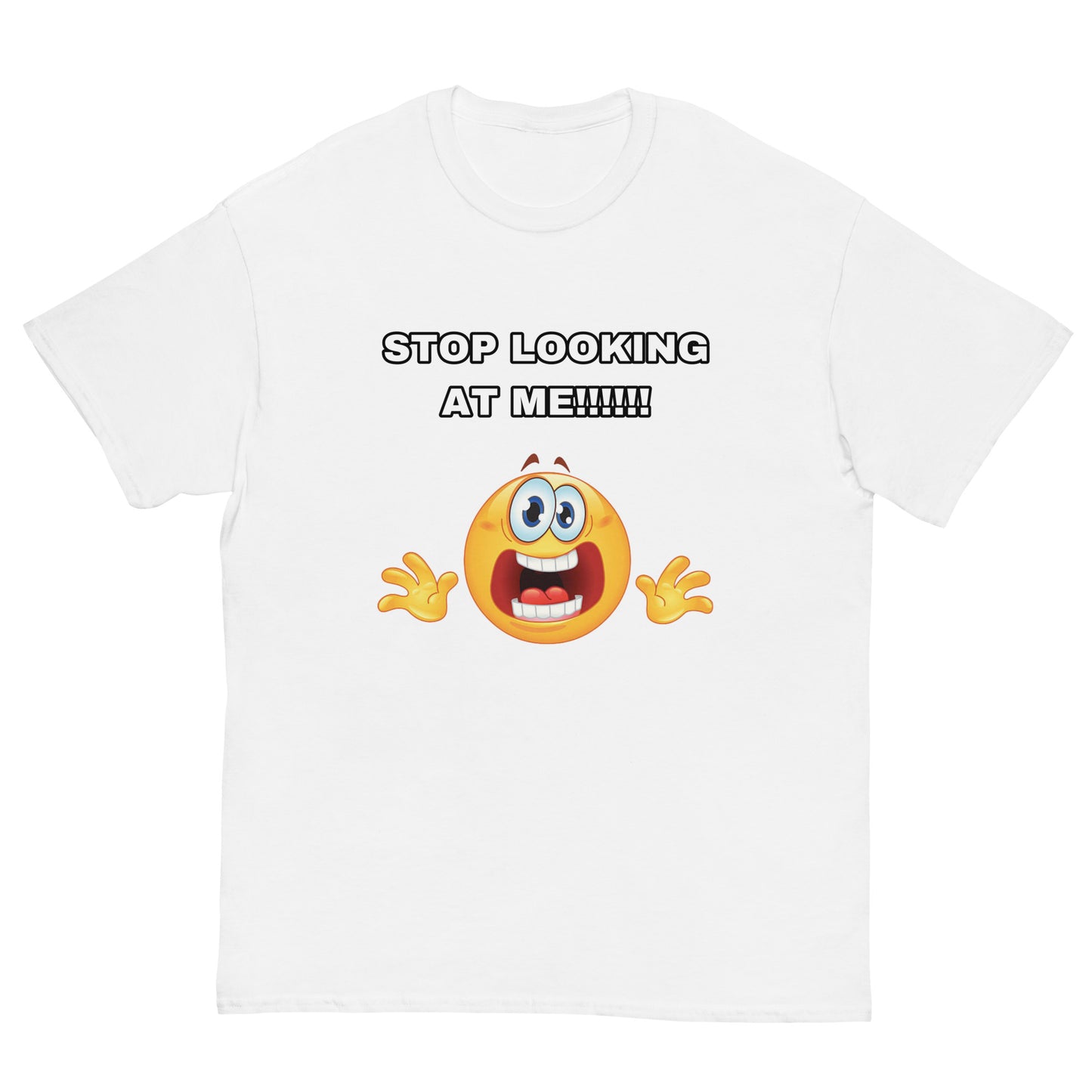 STOP LOOKING AT ME Cringey Tee