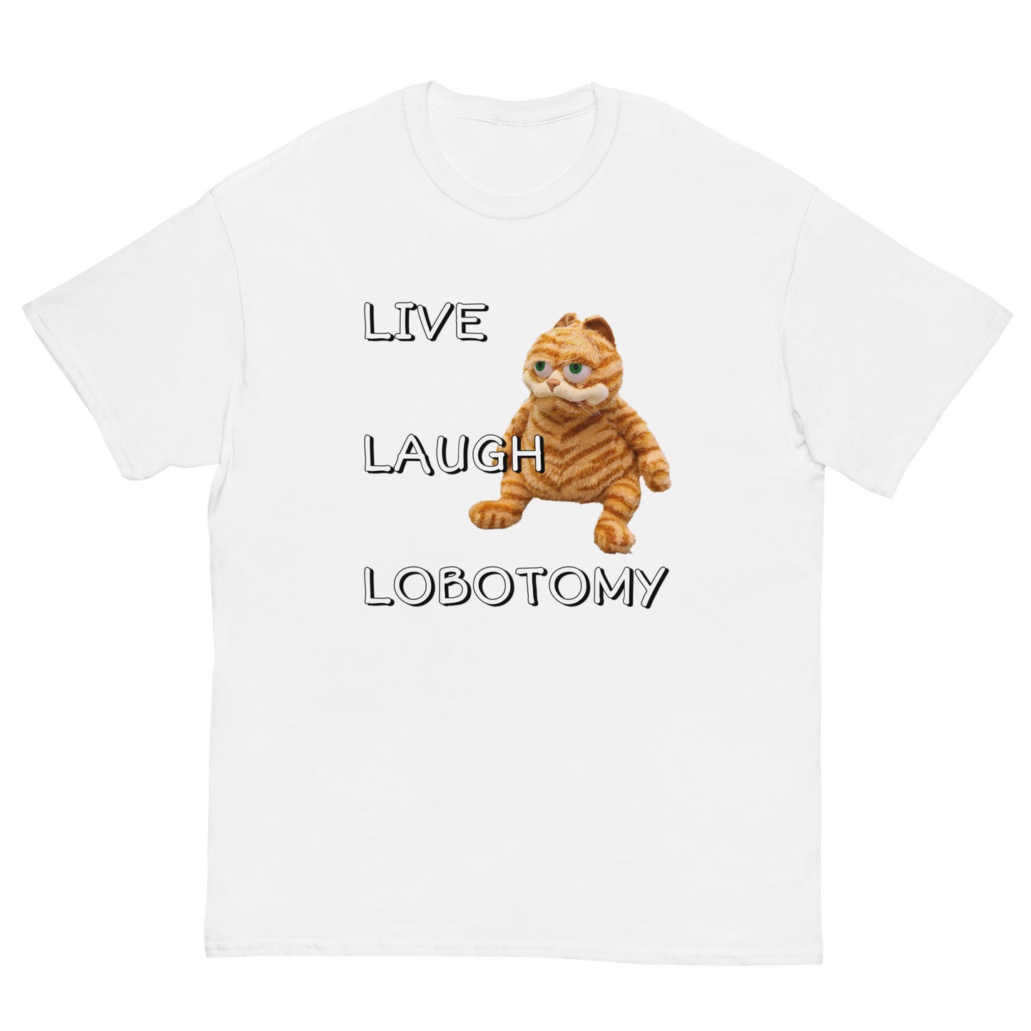 Cringey Live Laugh Lobotomy Tee