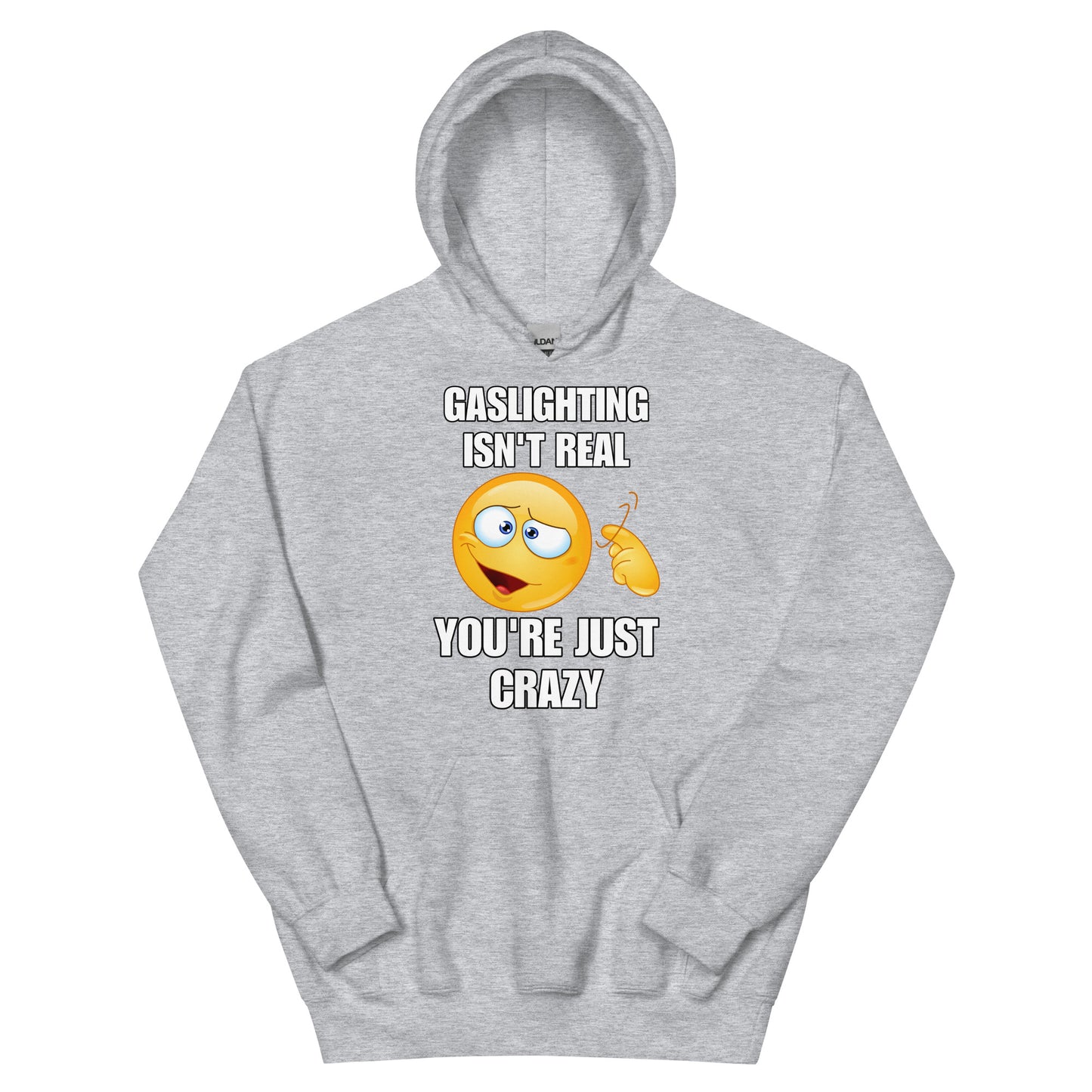 Gaslighting Isn’t Real Cringey Hoodie