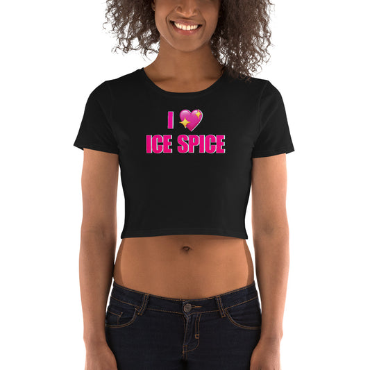 I love Ice Spice Cropped Cringey Tee